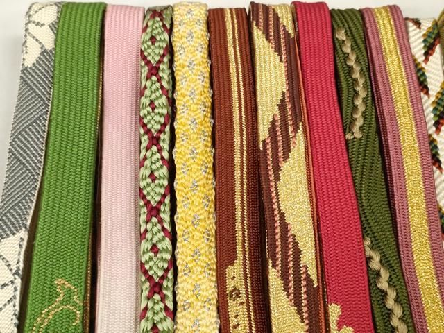 平和屋着物 和装小物 帯締め20本セット 高麗組 笹浪組 唐組 奈良組 金銀糸 zzz