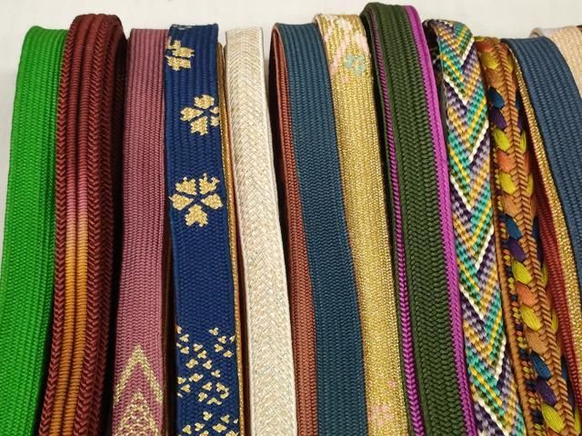 平和屋着物 和装小物 帯締め20本セット 高麗組 笹浪組 奈良組 金糸 zzz