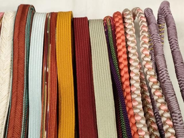  平和屋着物 和装小物 帯締め20本セット 高麗組 冠組 鴨川組 金糸 zzz 帯締め 帯留め 帯飾り