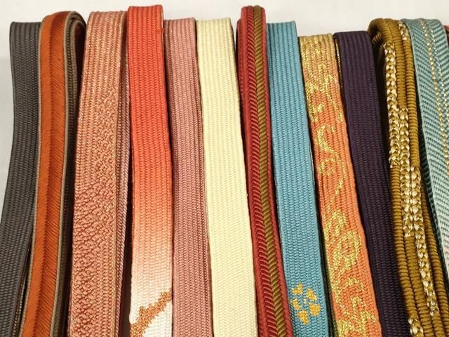 平和屋着物 和装小物 帯締め20本セット 高麗組 冠組 金糸 zzz