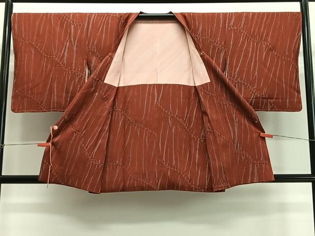 平和屋着物 名門 藤娘きぬたや 総絞り 道行コート 反端付き 正絹 ua