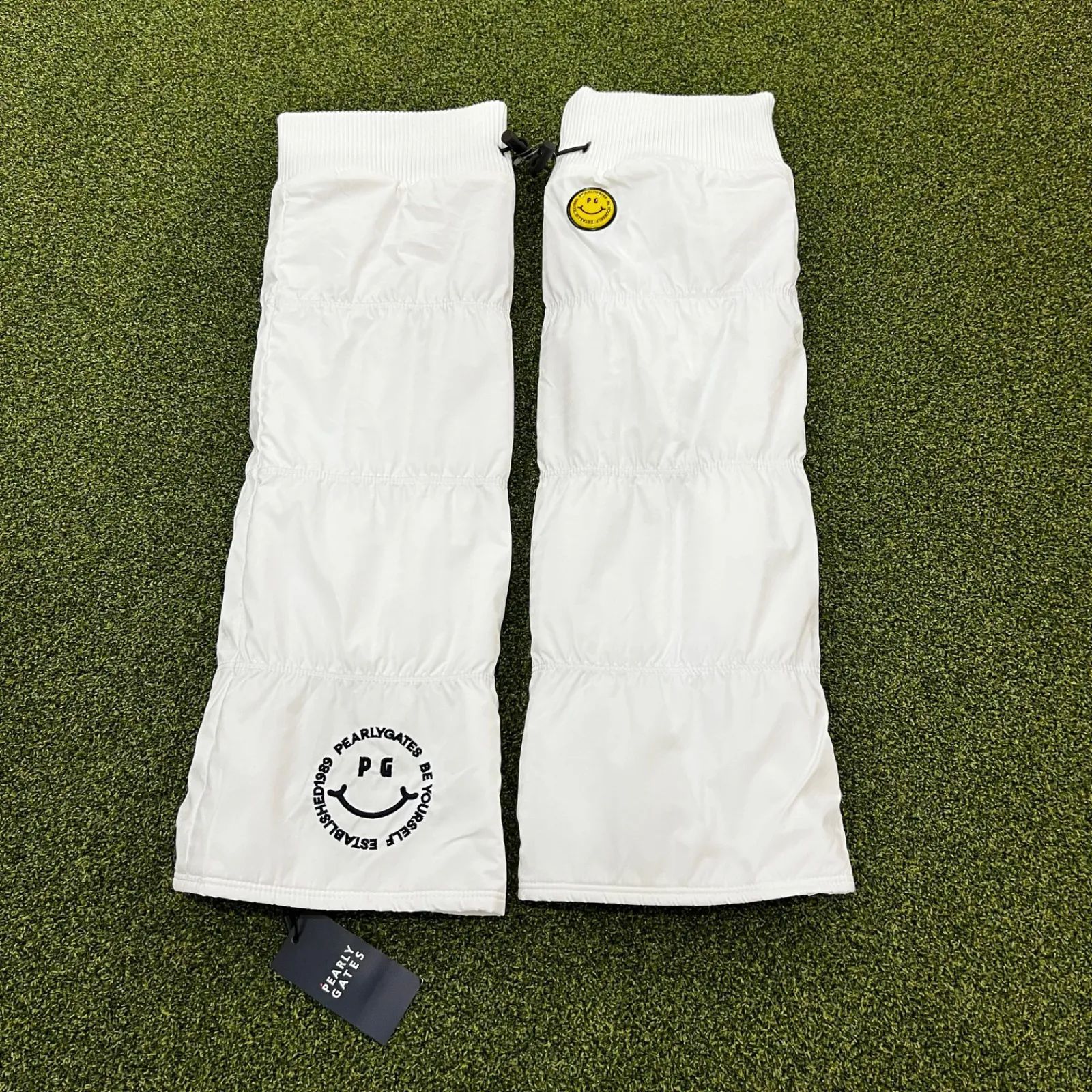 2026SS 新品タグ付10％OFF】PEARLY GATES PG is PG レッグウォーマー