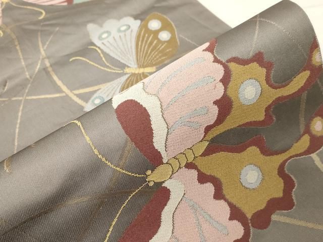 平和屋着物○世界的人形師 辻村寿三郎 ジュサブロー 六通柄袋帯 唐織