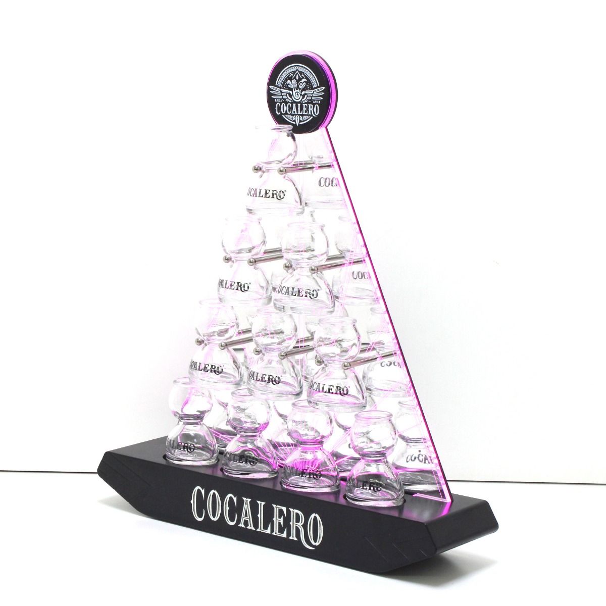 COCALERO コカレロボムタワー LEDディスプレイ グラス12個付き - メルカリ