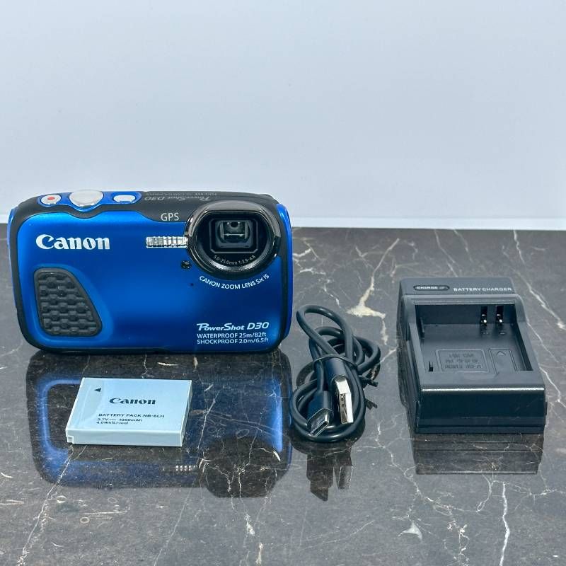 Canon PowerShot D30 防水25m 耐衝撃 タフネスコンデジ 1210万画素