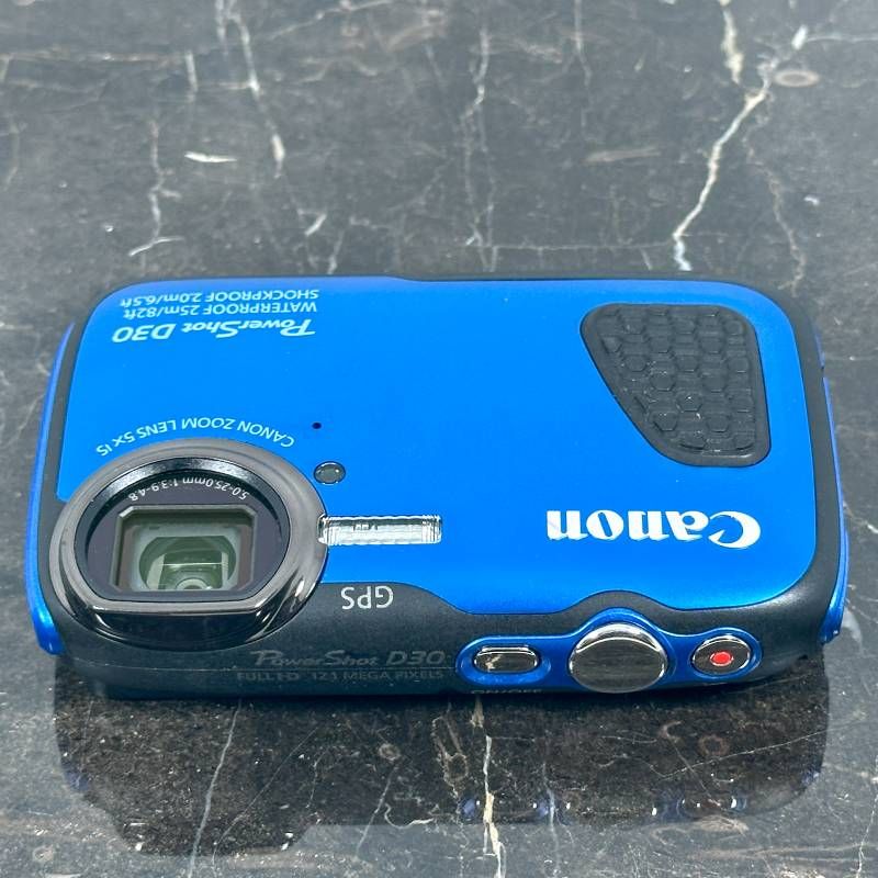 〓25m防水/2m耐衝撃〓Canon キャノン PowerShot D30 Amazon.com : Canon PowerShot D30 Waterproof Digital Camera, Blue