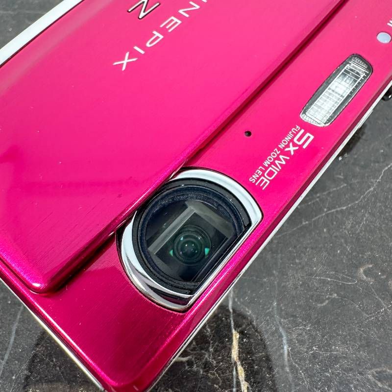 美品】FUJIFILM FinePix Z90 ピンク 1420万画素 28mm広角 光学5倍