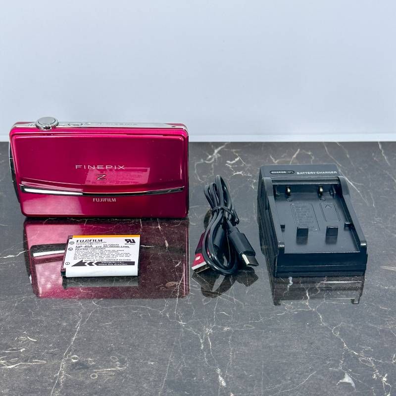 美品】FUJIFILM FinePix Z90 ピンク 1420万画素 28mm広角 光学5倍