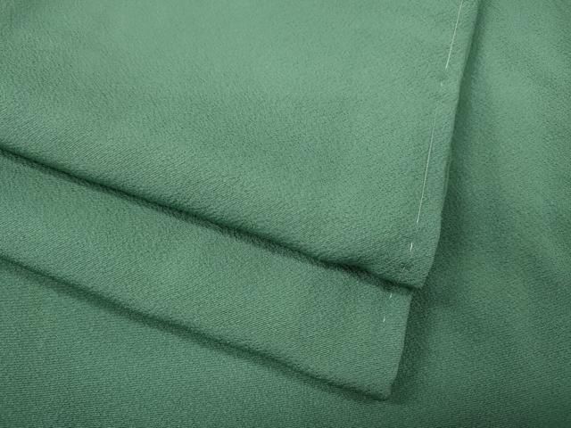 平和屋着物 上質な色無地 青磁色 正絹 ut