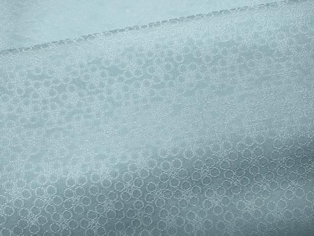 平和屋着物●上質な色無地　花松地紋　水浅葱色　正絹　逸品　CABB4846vp 平和屋着物○上質な色無地 舞花地紋 水色 正絹 逸品 未使用 CABB6110ut