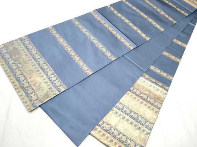 平和屋着物○西陣織 陰山織物謹製 箔屋清兵衛 六通柄袋帯 名物裂間道