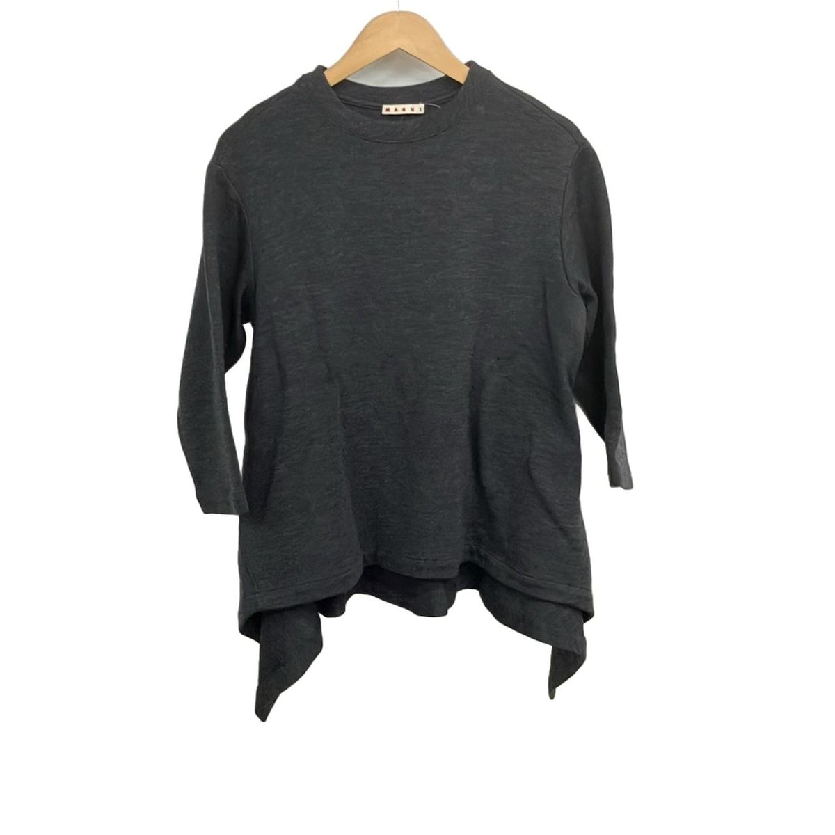 MARNI(マルニ) トレーナー サイズ40 M レディース - ダークグレー 長袖