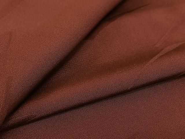 平和屋着物 上質な色無地 単衣 浅蘇芳色 正絹 jh