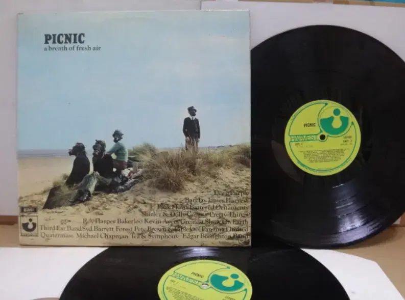 UK 2 LP Pink Floyd Bakerloo 外 1970 年 早い