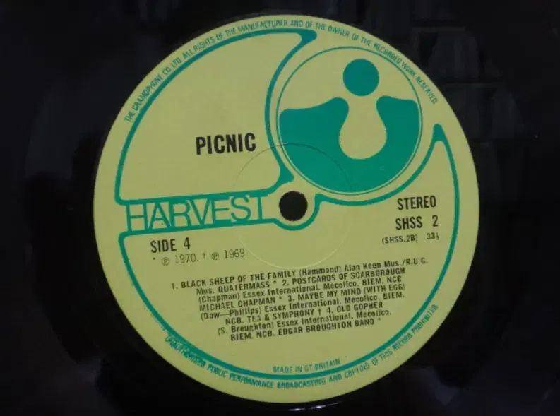 UK 2 LP Pink Floyd Bakerloo 外 1970 年 早い