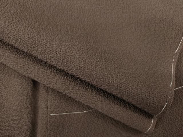 平和屋着物 上質な色無地 紅消鼠色 正絹 ck