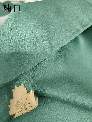  平和屋着物 訪問着 駒刺繍 草花文 金彩 正絹 cs 訪問着 付け下げ 着物