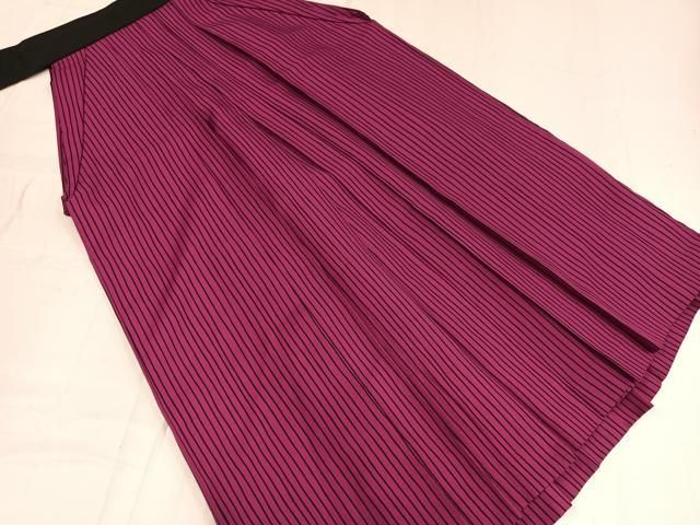 平和屋着物 女性 行灯袴 南明奈 縞 洗える着物 ph