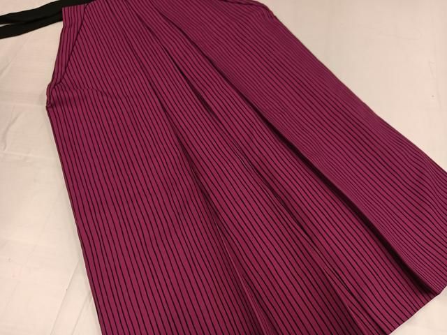 平和屋着物 女性 行灯袴 南明奈 縞 洗える着物 ph