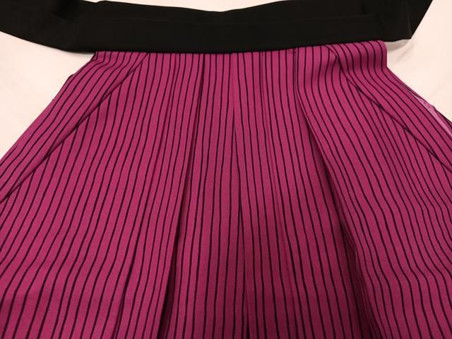  平和屋着物 女性 行灯袴 南明奈 縞 洗える着物 ph 袴 着物 浴衣