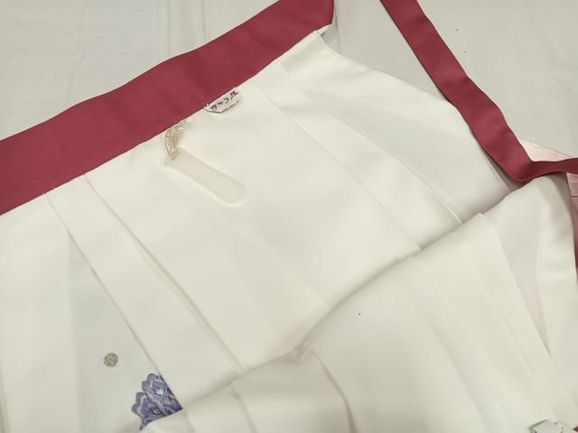  平和屋着物 女性 行灯袴 スザンヌプロデュース Ashy 刺繍 花蝶文 暈し染め 洗える着物 ph 袴 着物 浴衣