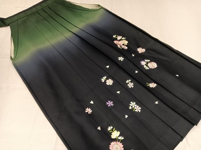 平和屋着物 女性 行灯袴 夜桜 洗える着物 ph