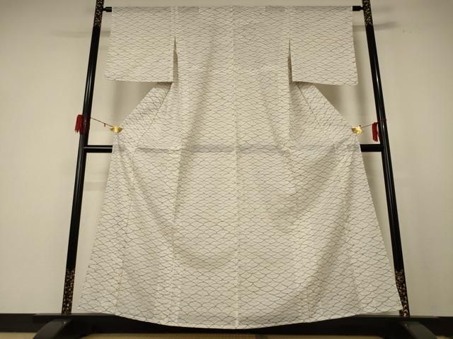 平和屋着物 夏物 小紋 絽 芝 洗える着物 jd