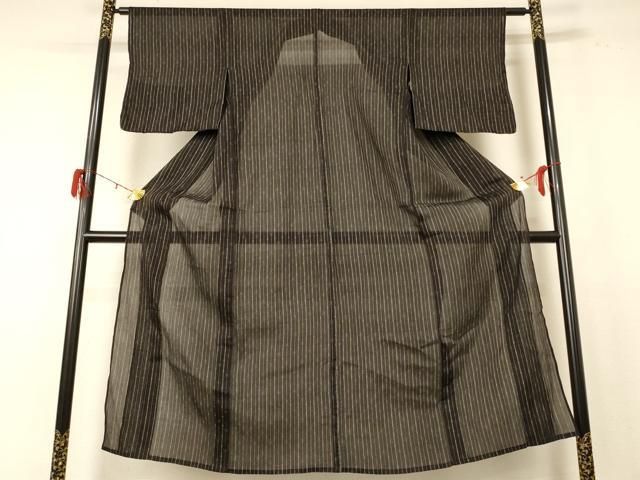 平和屋着物 夏物 紗紬 絣柄 正絹 jd