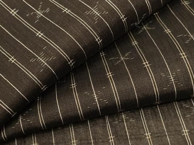 平和屋着物 夏物 紗紬 絣柄 正絹 jd