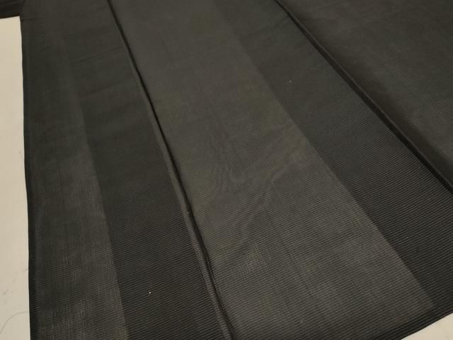  平和屋着物 夏物 小紋 紗 横縞 正絹 jd 小紋 着物