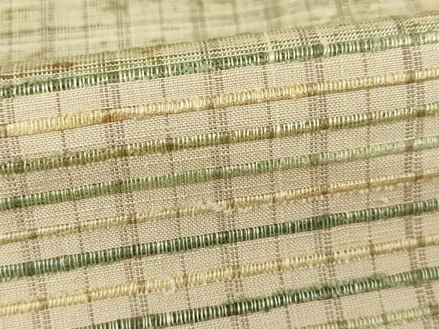  平和屋着物 ぜんまい紬 訪問着 横段文 正絹 ck 訪問着 付け下げ 着物