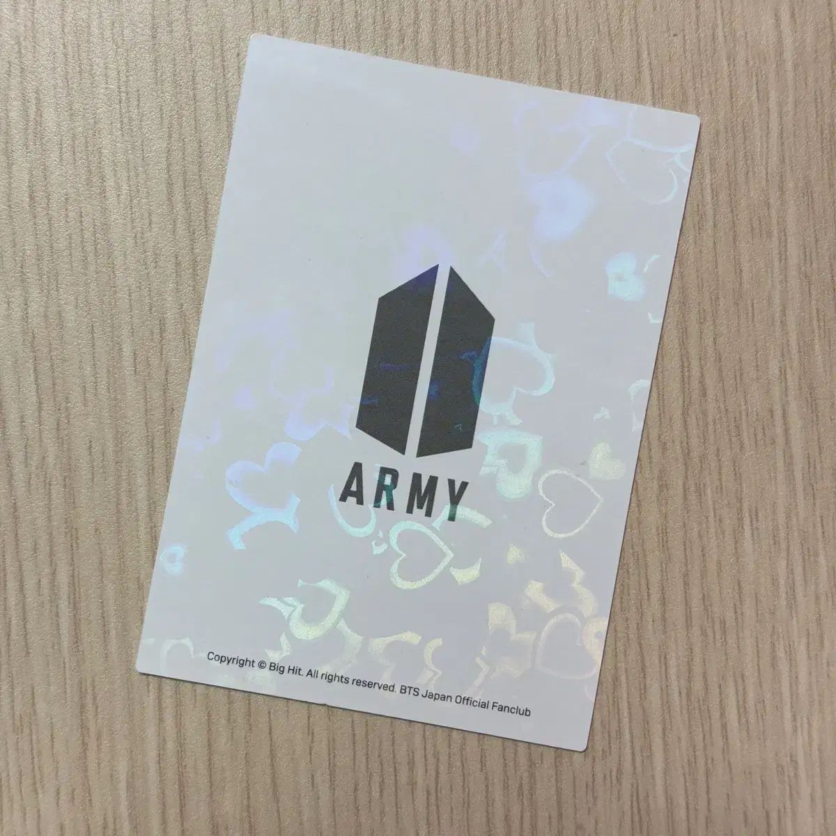 まとめ) BTS ジョングク 日本 FC更新 トレカ ホログラム ファンクラブ