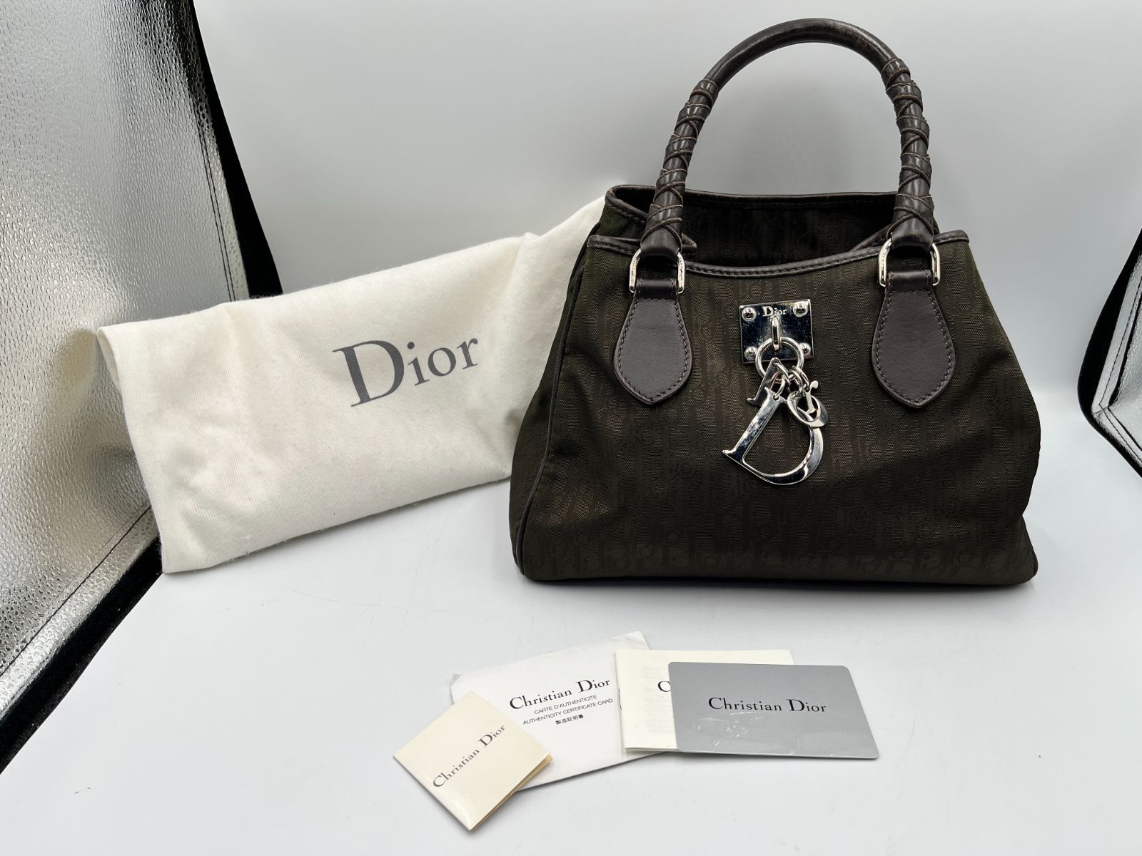 ☆美品☆Christian Dior クリスチャンディオール ハンドバッグ