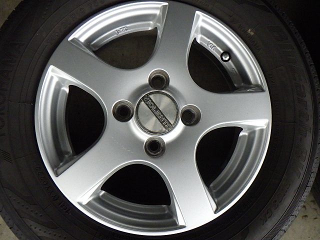 232 778 アルミホイール＆ラジアルタイヤ 145 80 R 13 ４本セット