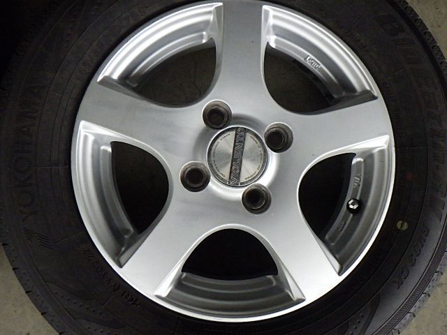 アルミホイール＆ラジアルタイヤ 145