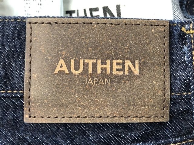 AUTEN オーテン LAUREL WIDE JEANS AUT-131 インディゴ 23 着回し力 ストレートデニム 