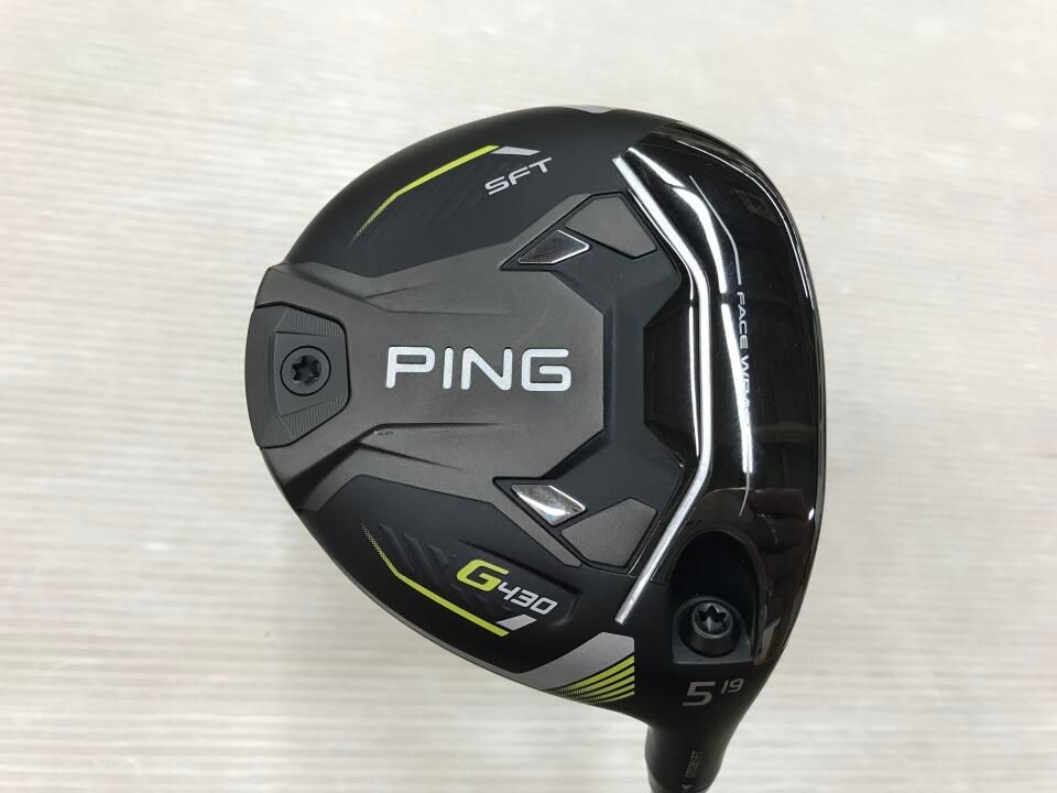 ピン G 430 SFT 19度 TOUR 2.0 CHROME 55 Sフレックス フェアウェイウッド 最短