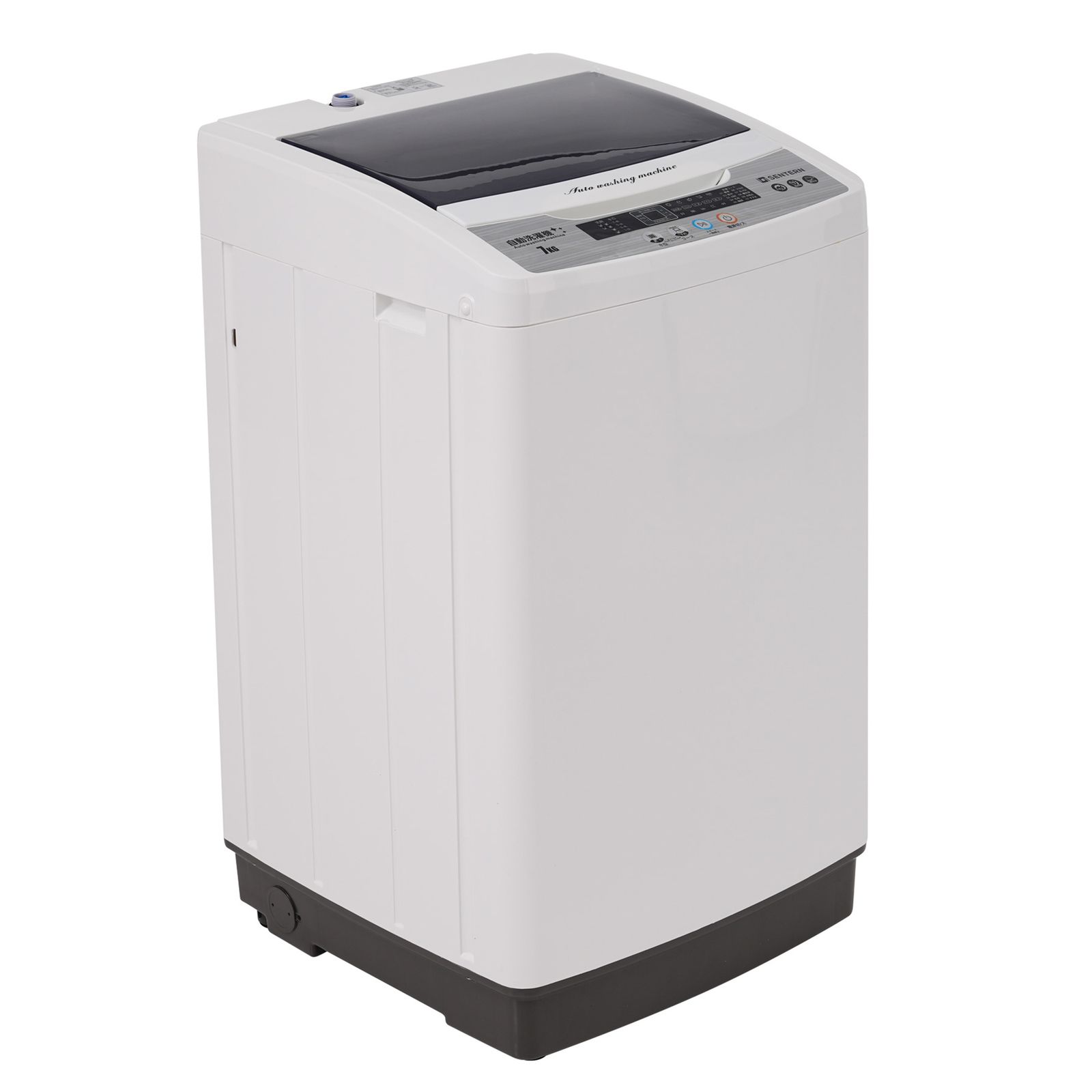 全自動洗濯機 7 kg 縦型 一人暮らし用 コンパクト ホワイト