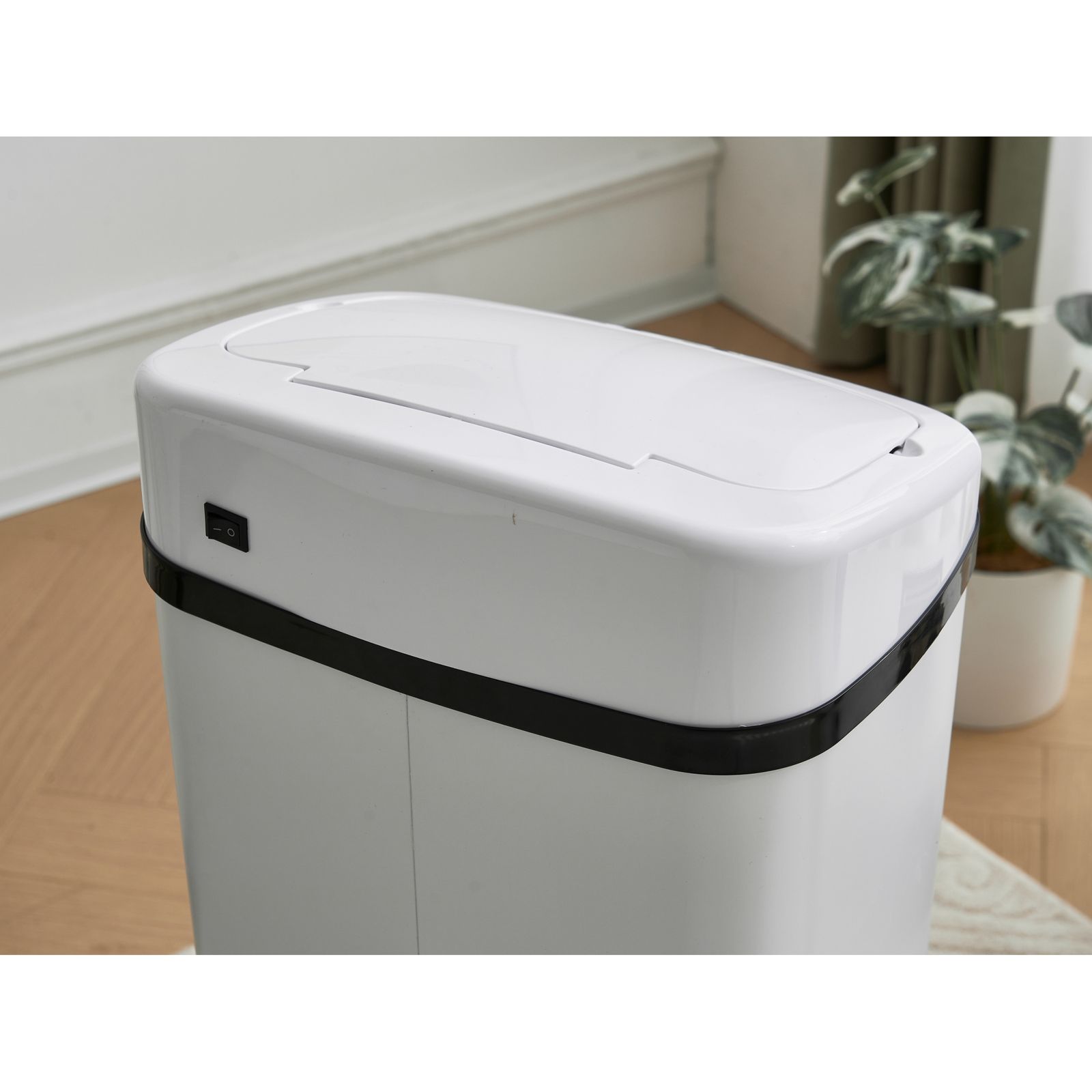 人気商品】センサー全自動開閉式 ゴミ箱 購入 大容量45L ホワイト