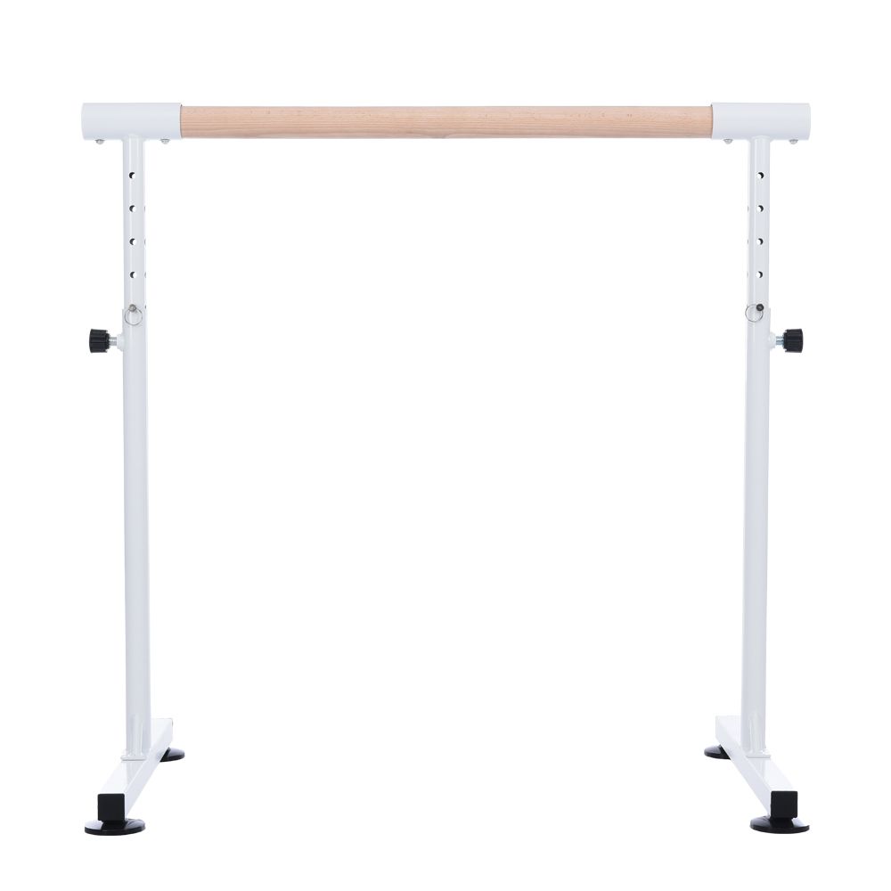 バレーバー スタンド バレエ バー レッスンバー 高さ 5段階 85 cm 90 95 100 105 調整 天然木 Natural