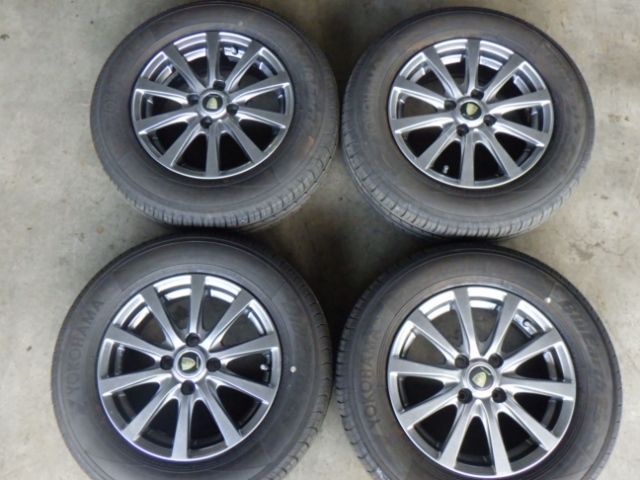 232 783 MANARAY SPORT アルミホイール＆ラジアルタイヤ 185 70 R 14 ４本セット