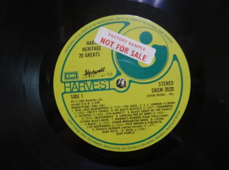 UK LP Gods Syd Barrett 外 ー 1977 年 早い