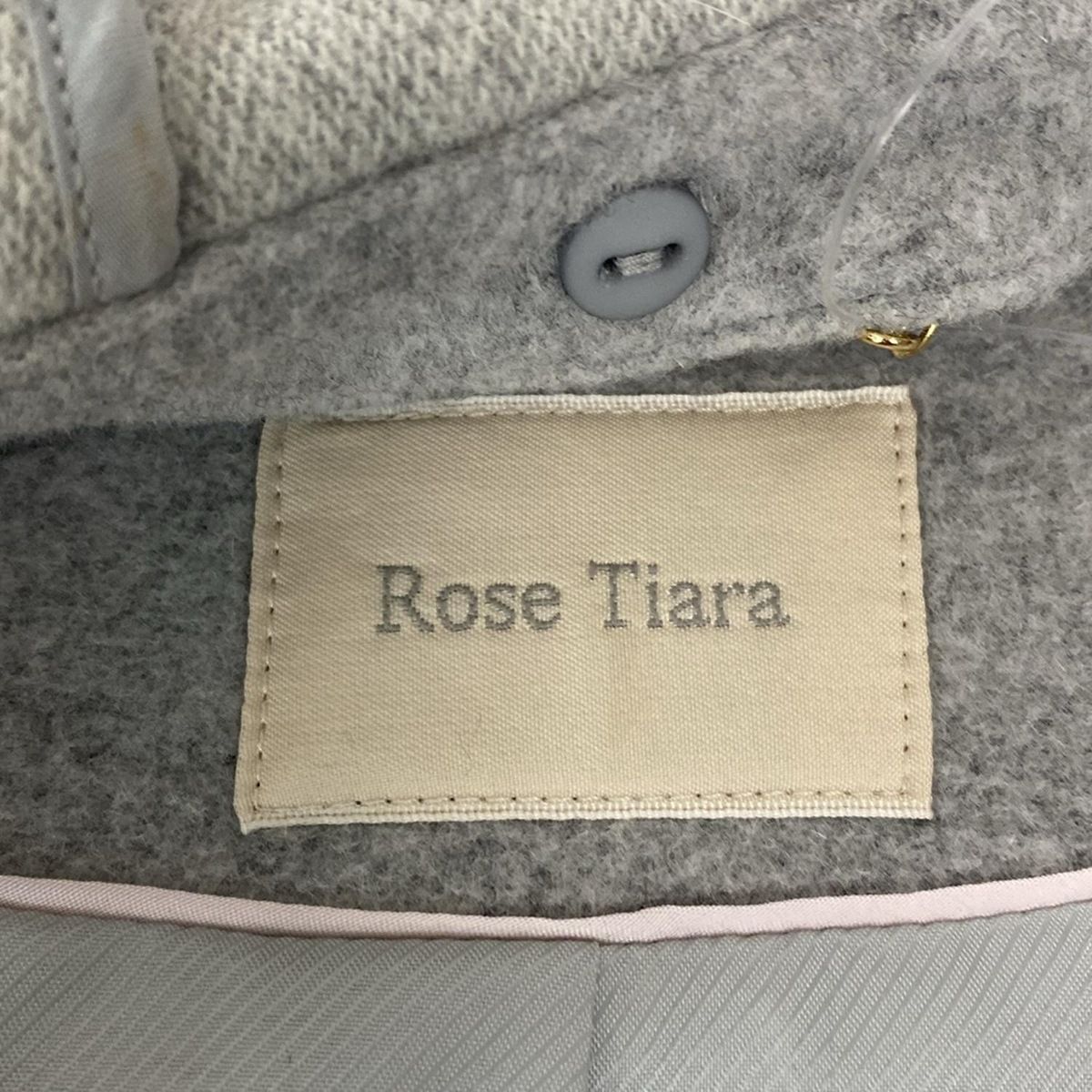 Rose Tiara(ローズティアラ) コート サイズ46 XL レディース - グレー
