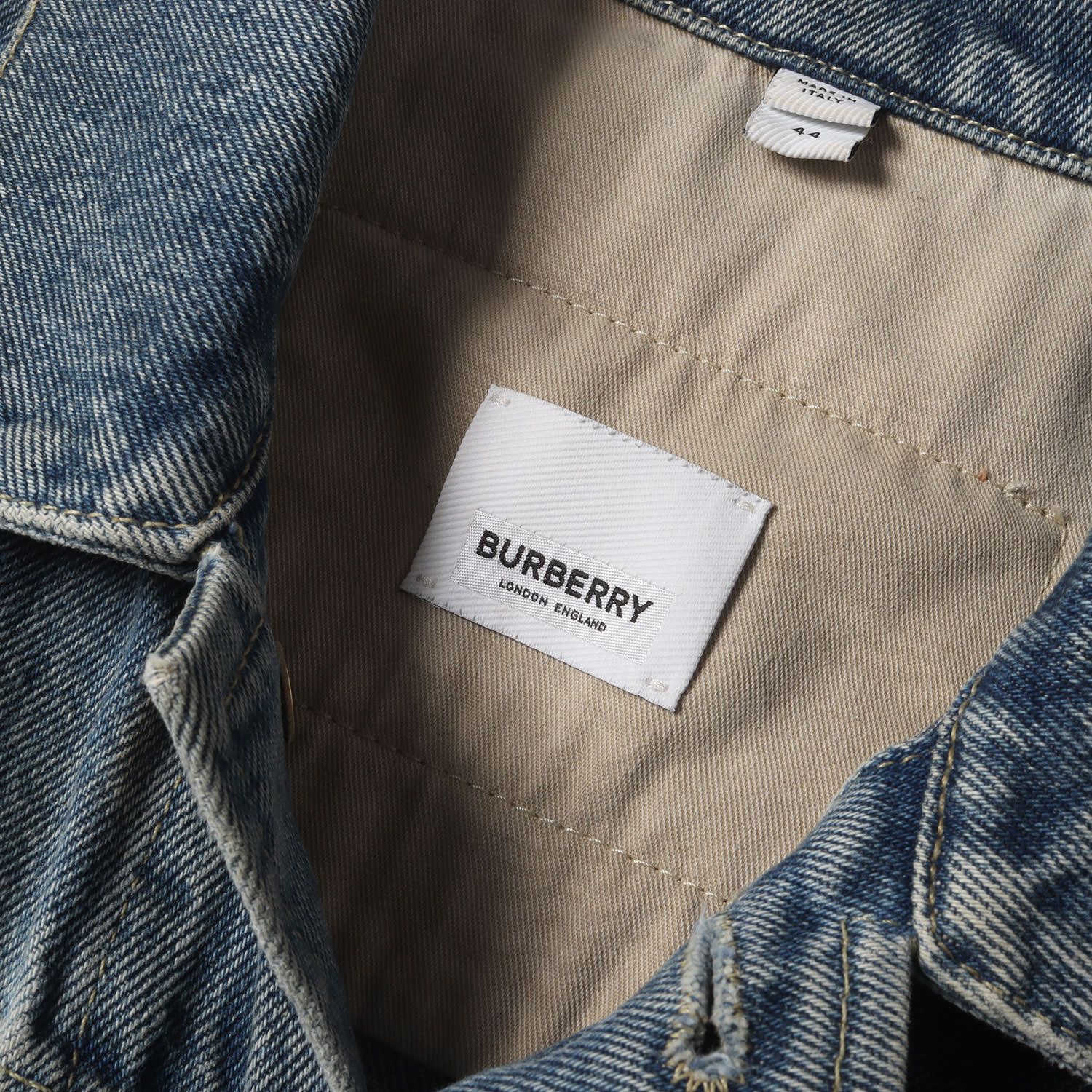 BURBERRY デニムジャケット サイズ44 希少 バーバリー ロンドン デニム ジャケット 44 大きいサイズ ノバ