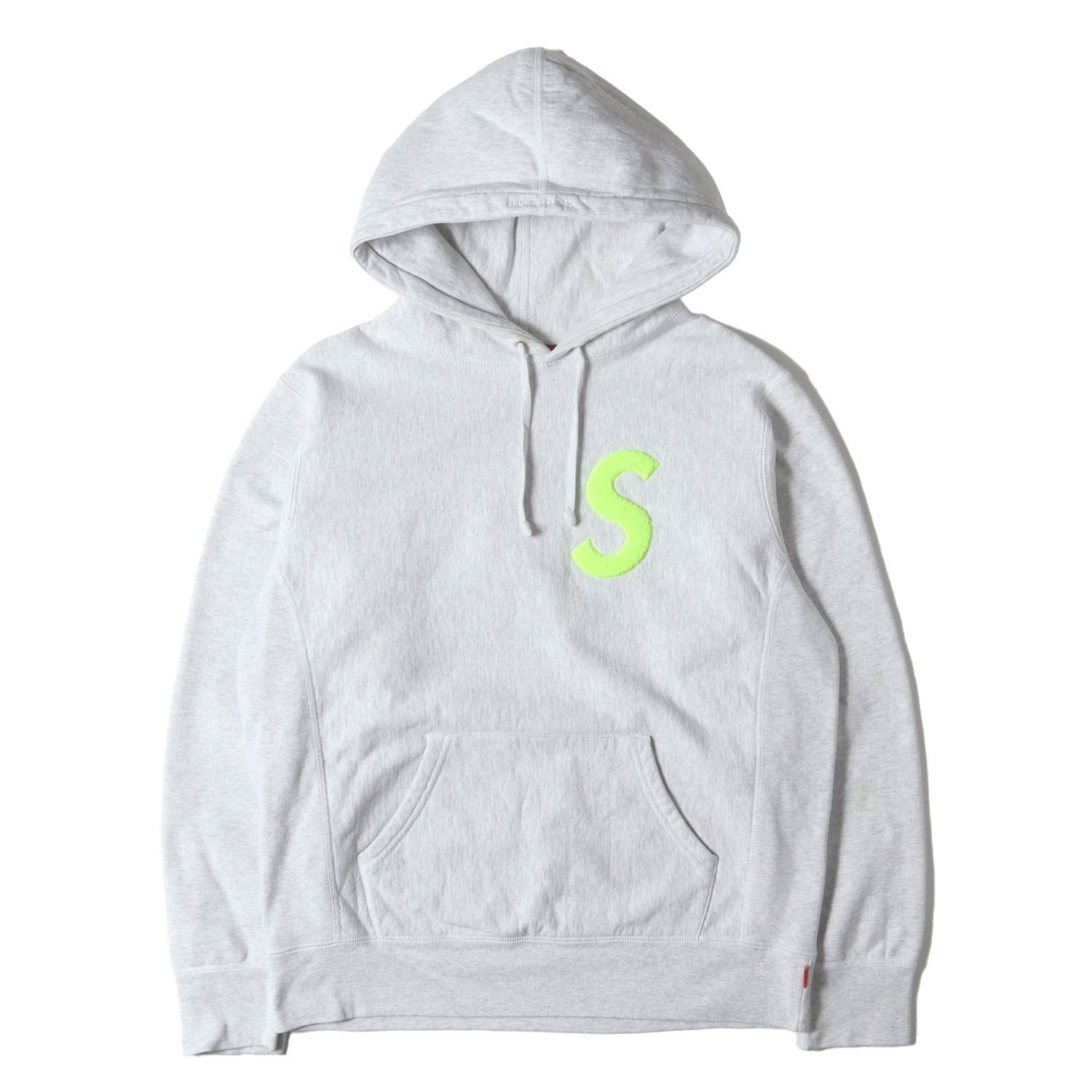 Supreme シュプリーム パーカー グレー サイズ:S | 19AW Sロゴ