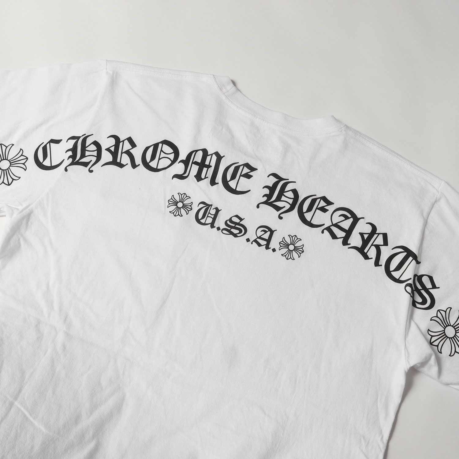 専用　Chrome hearts 半袖tシャツ　白　ホワイト　ポケット　USA製 専用 Chrome hearts 半袖tシャツ 白 ホワイト ポケット USA製 - メルカリ