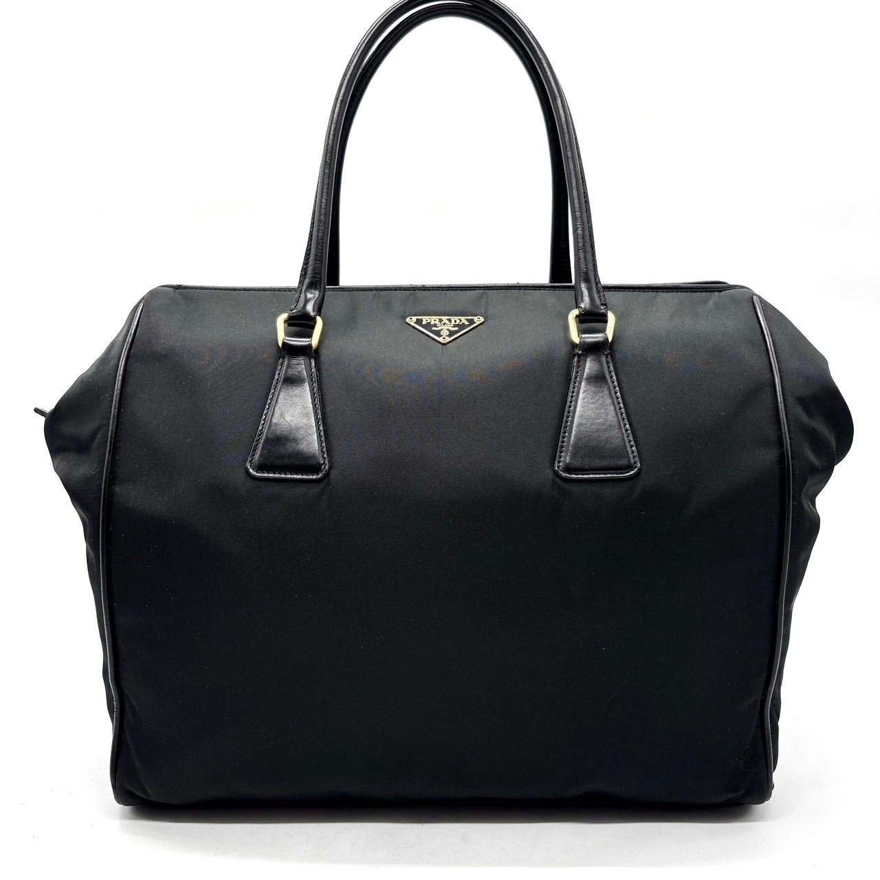 ✨良品✨ PRADA プラダ 三角プレート ナイロン ハンドバッグ トート