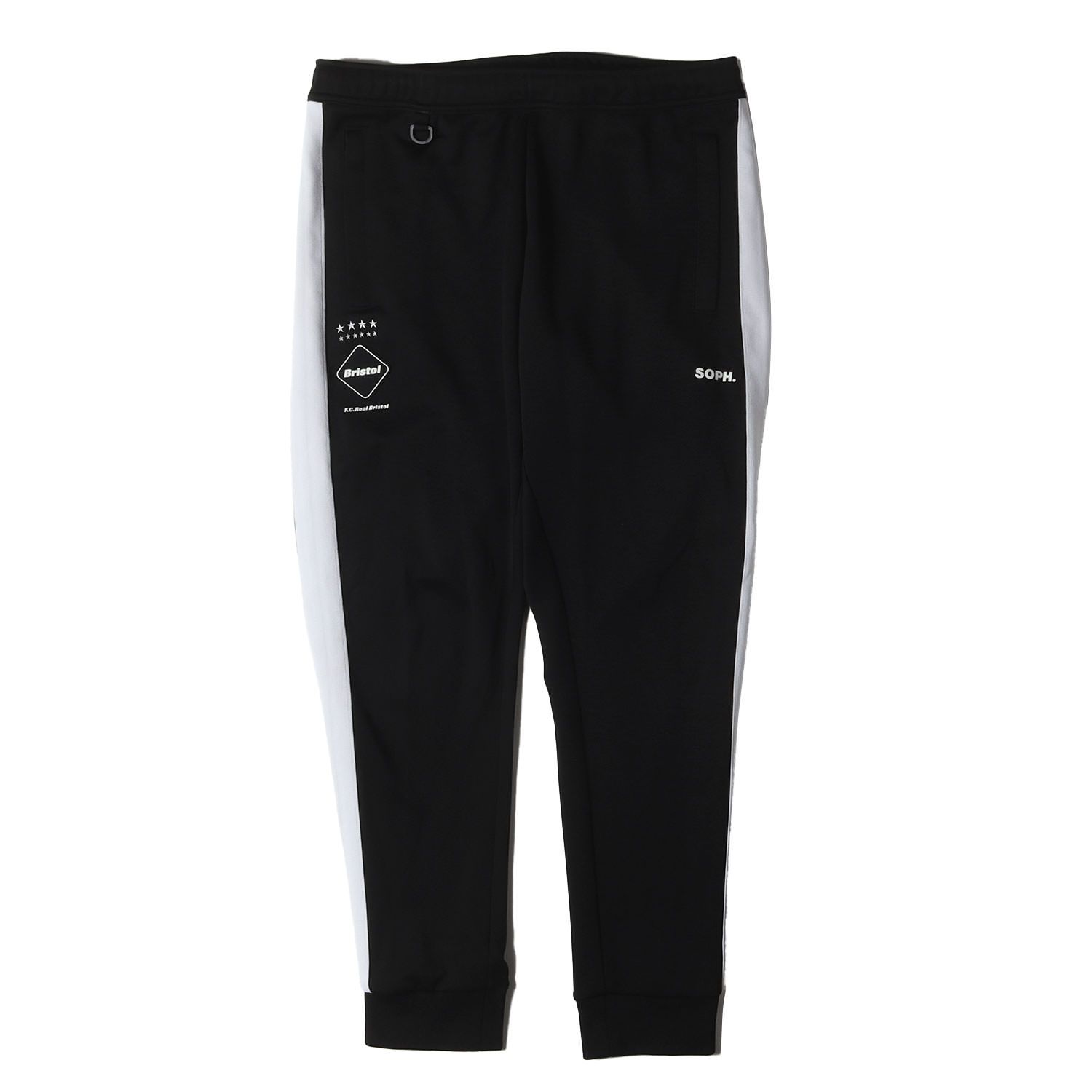 F C Real Bristol エフシー ルブリストル パンツ ブラック 黒 サイズ L サイドライン トレーニング トラック TRAINING TRACK PANTS ボトムス ズボン メンズ