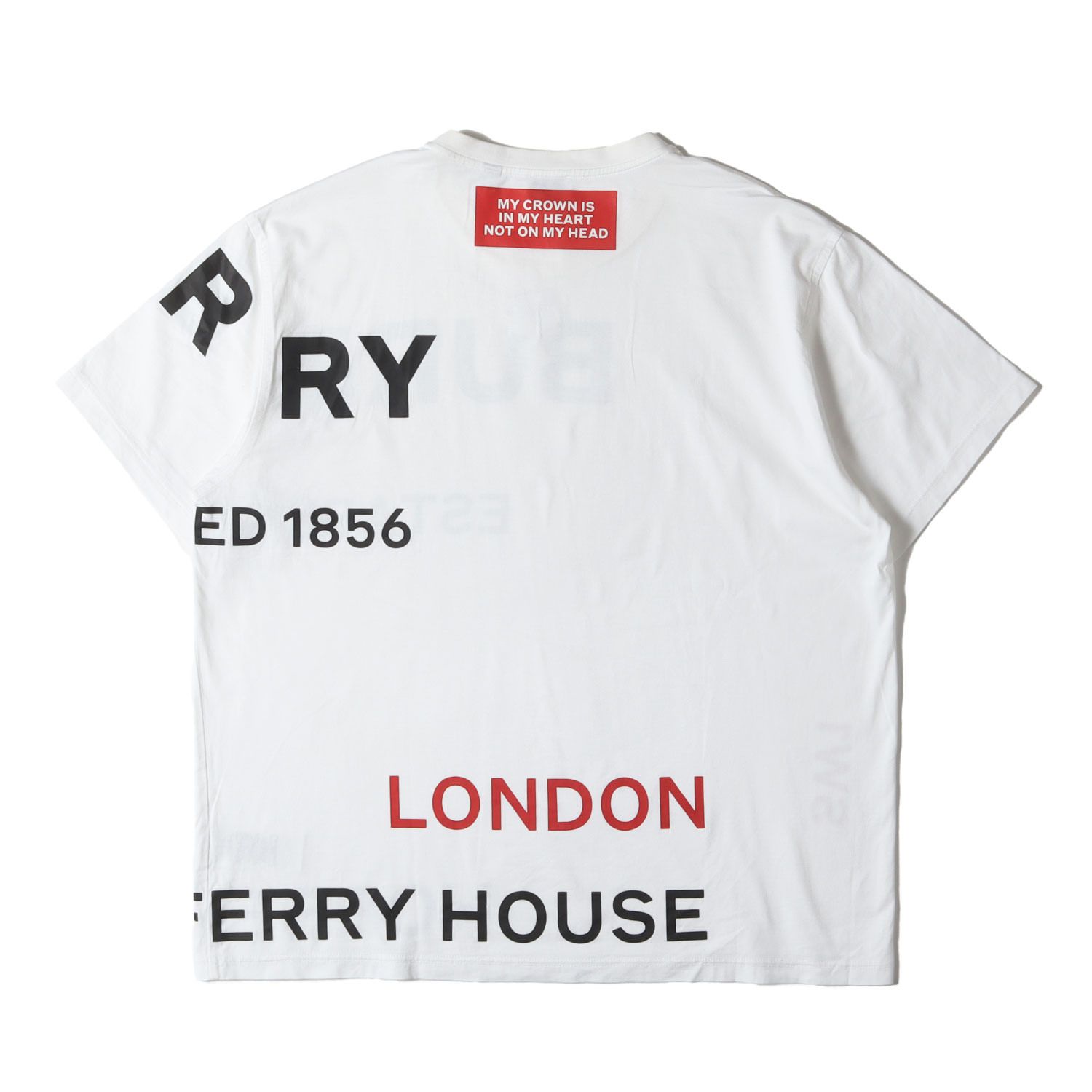 BURBERRY バーバリー Tシャツ ホワイト 白 サイズ:L | 21SS ティッシ期