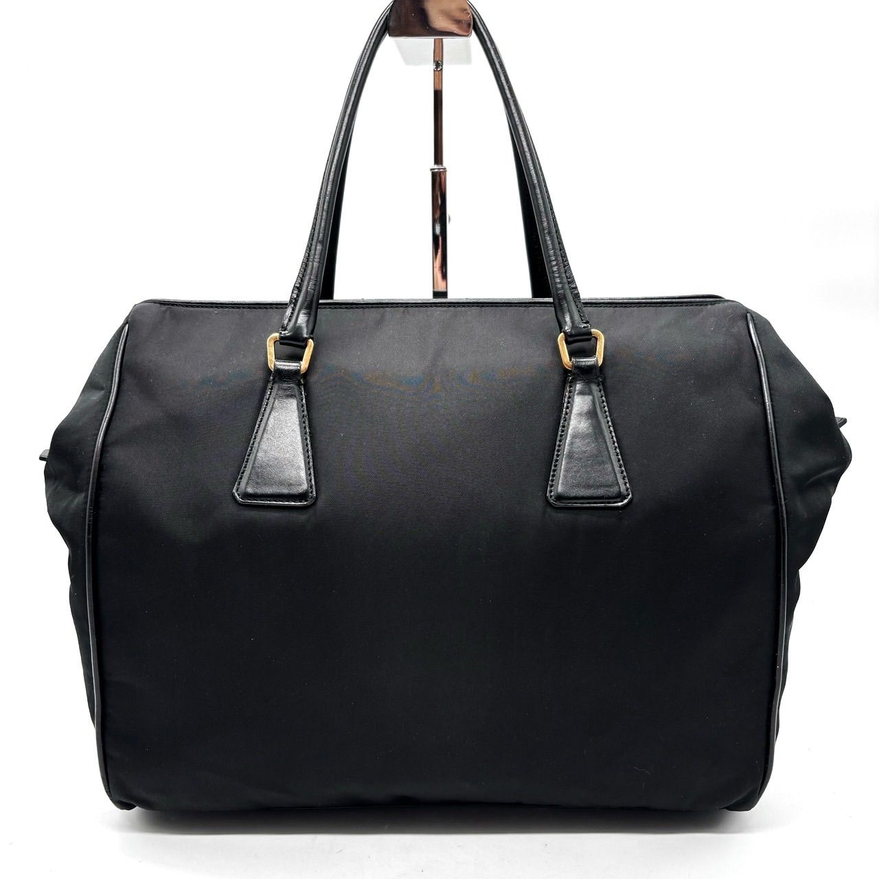 ✨良品✨ PRADA プラダ 三角プレート ナイロン ハンドバッグ トート